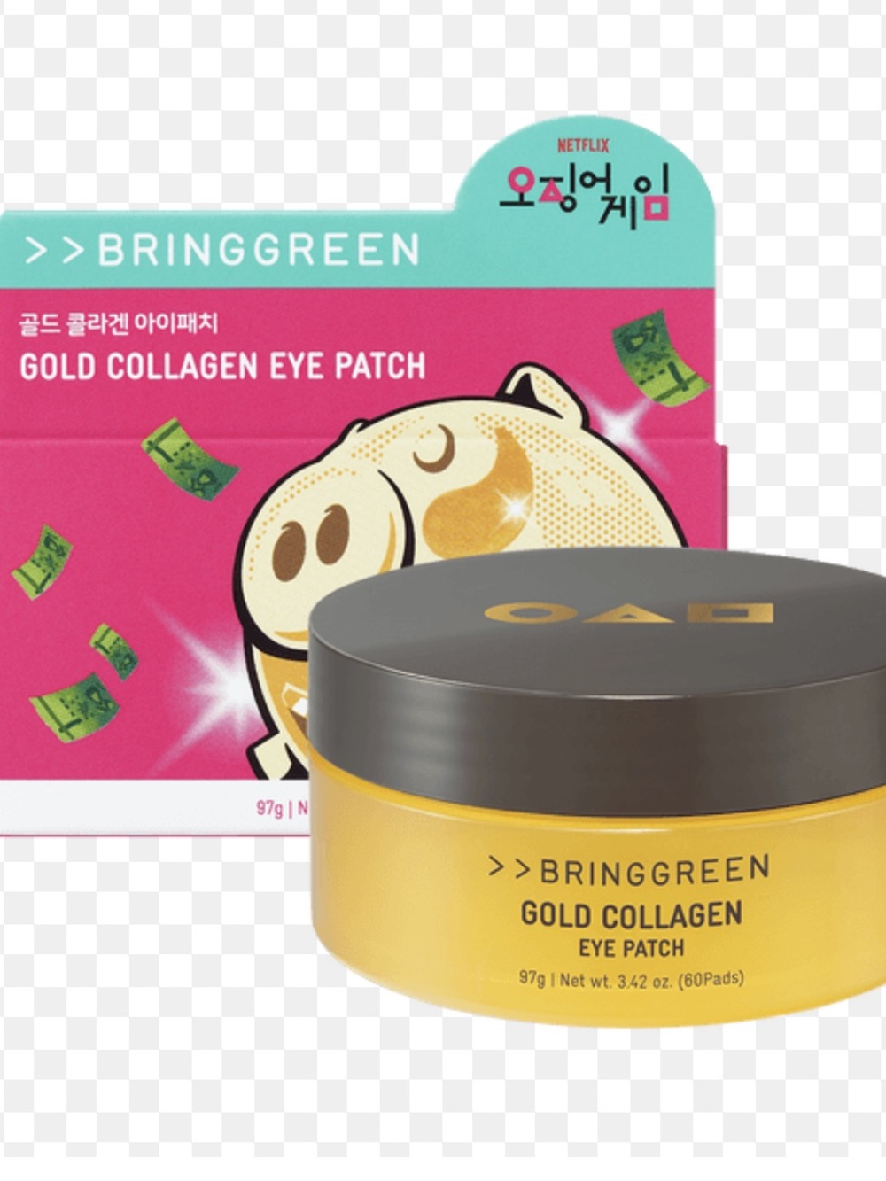 BRING GREEN Gold Collagen Eye Patch NIB